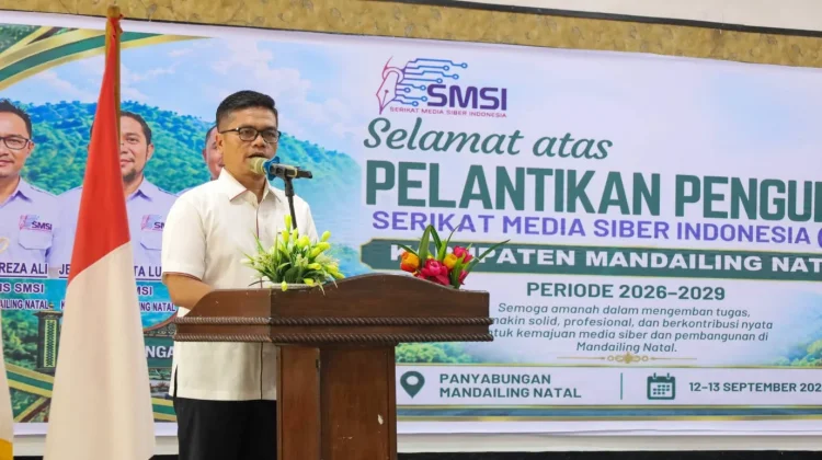 Plt Sekda Madina sebut SMSI Mitra Strategis Pemerintah Daerah