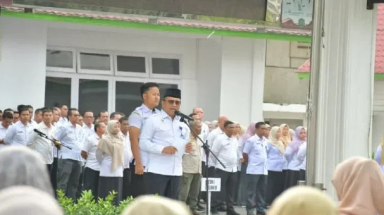 Wali Kota Padangsidimpuan Minta ASN Tingkatkan Disiplin dan Sinergi Layanan