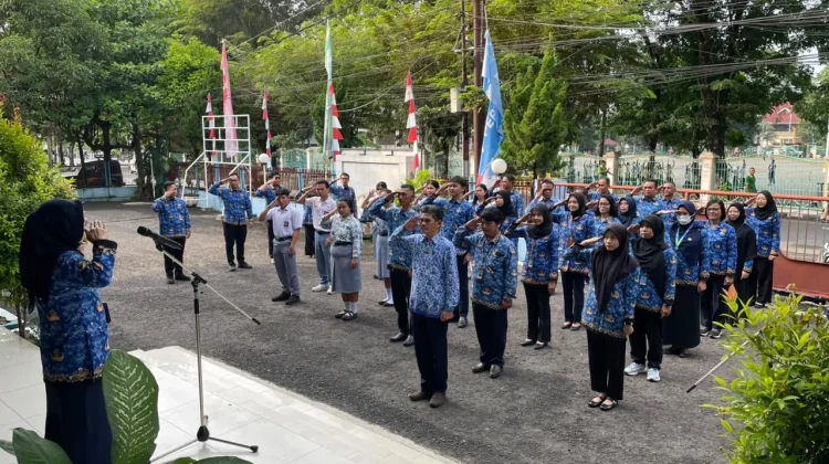 Apel Hari Kesadaran Nasional Digelar di RRI Sibolga