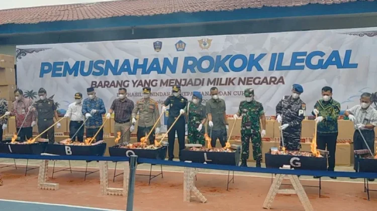 Kota Padangsidimpuan Peringkat I Peredaran Rokok Ilegal Terbanyak