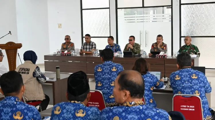 Katim Data Satgas PPR Pimpin Rapat Monev PRR di Humbahas