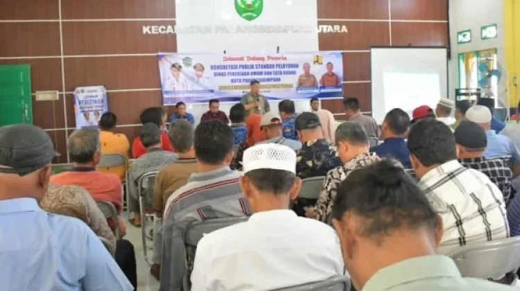 Pemko Padangsidimpuan Sosialisasi SIMBG dan Tata Ruang di 6 Kecamatan
