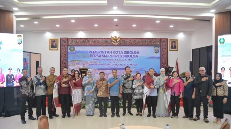 Pemko Sibolga Gelar Pisah Sambut Kapolres, Wali Kota Apresiasi Sinergi Forkopimda
