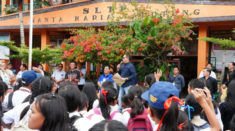 Bupati JTP Hutabarat Resmi Tutup Olimpiade Sains Kelas Unggulan SMP 2026