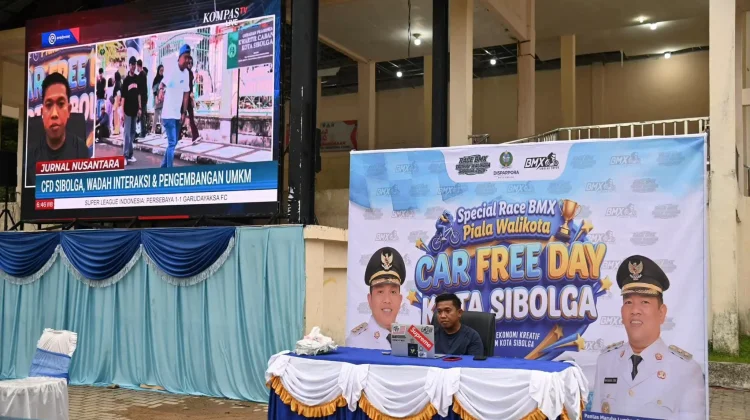 CFD Kota Sibolga Jadi Ruang Interaksi Warga dan Penguatan Ekonomi Masyarakat