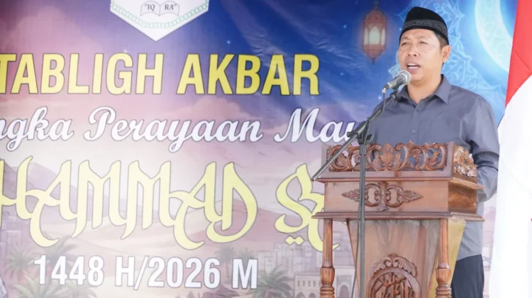 Bupati Taput Hadiri Peringatan Maulid Nabi Muhammad SAW 1448 Tarutung