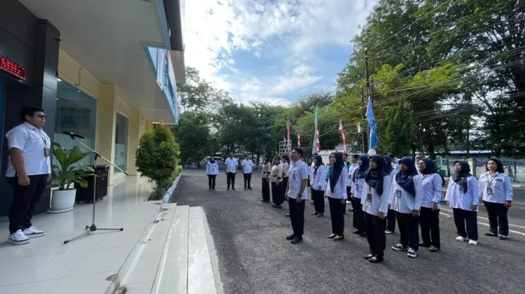 Apel RRI Sibolga Awali Pekan dengan Semangat Disiplin