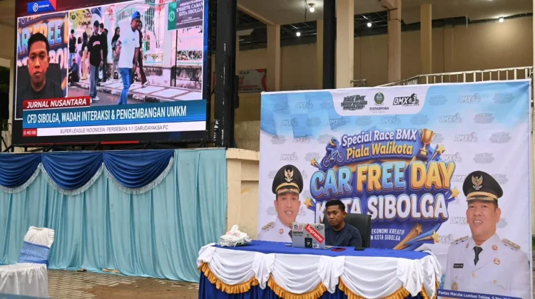 Pemko Sibolga Gelar CFD Mendorong Ekonomi dan Kesehatan
