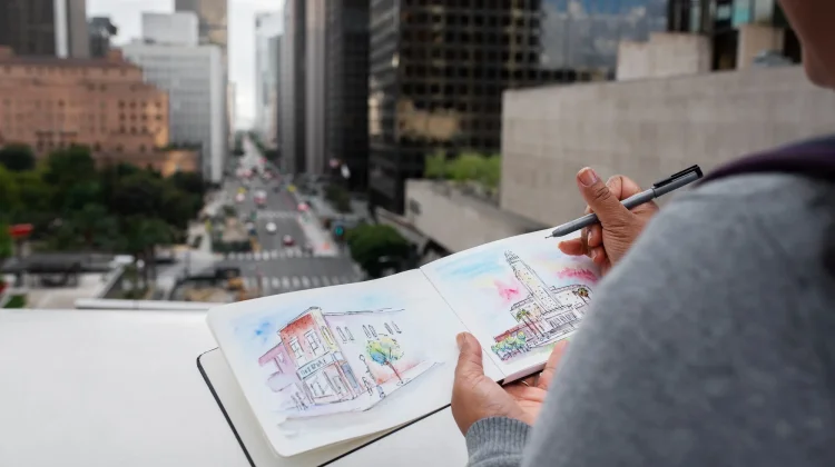 Urban Sketching Dorong Kreativitas tanpa Batas