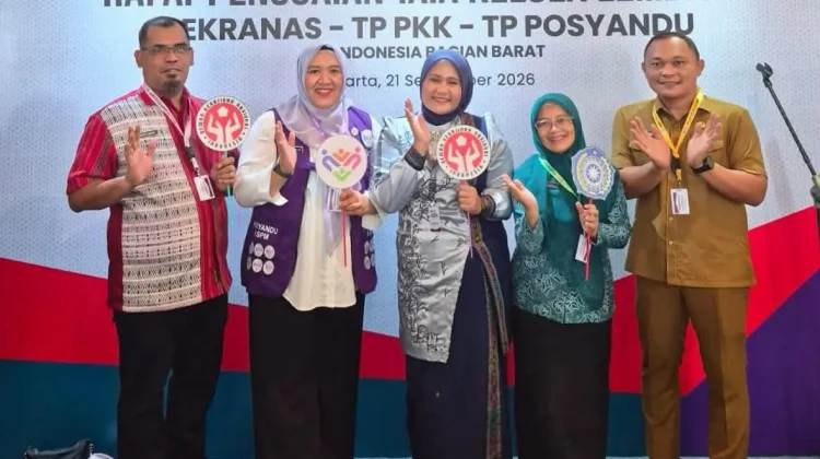 Ketua TP PKK Kota Sibolga Hadiri Rapat Penguatan Dekranasda, TP PKK dan TP Posyandu