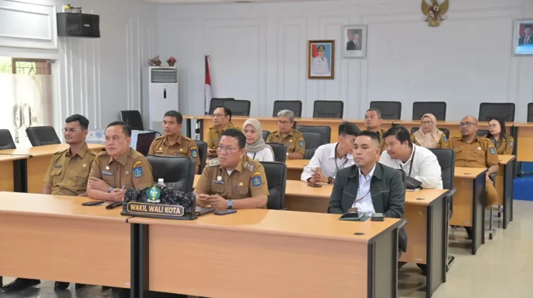 Wakil Wali Kota Sibolga Entry Meeting Pemeriksaan DTT Kepatuhan Belanja Daerah