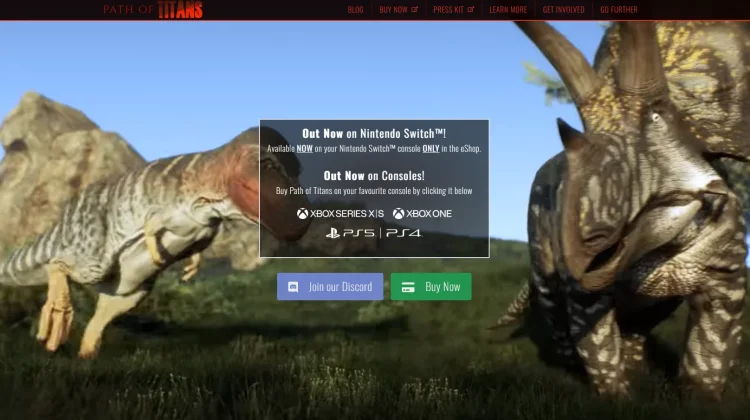 Path of Titans, Game MMO Dinosaurus yang Mengajak Pemain Menjelajahi Dunia Praseja