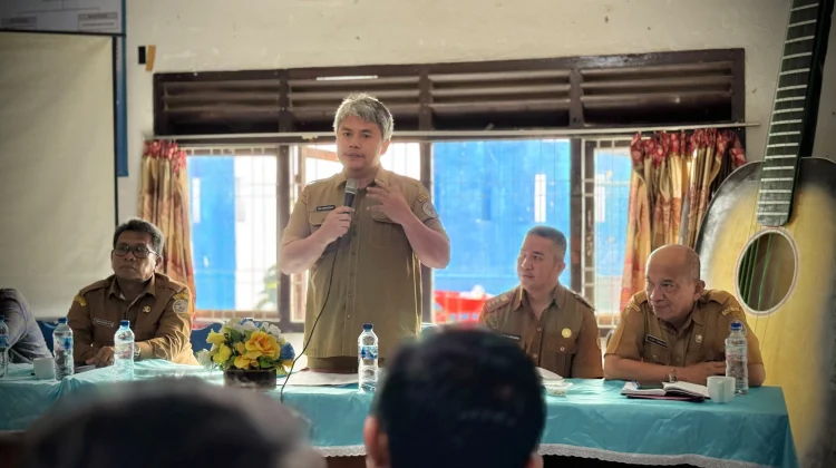 Pemkab Taput Kawal Sosialisasi Rencana Pembebasan Lahan Pipa SPAM IKK Tarutung