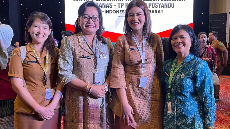 Ketua TP PKK Kabupaten Taput Ikuti Rapat Penguatan Tata Kelola Dekranas dan TP PKK