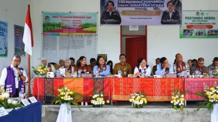 TP Posyandu Toba Paparkan Enam Strategi Layanan Dasar Terpadu