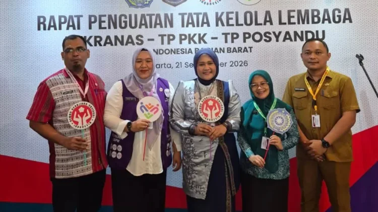 Ketua TP PKK Sibolga Hadiri Rapat Penguatan Lembaga di Jakarta