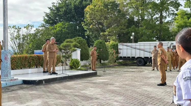 Apel Gabungan, Wabup Taput Dorong Percepatan Anggaran dan Kesiapsiagaan