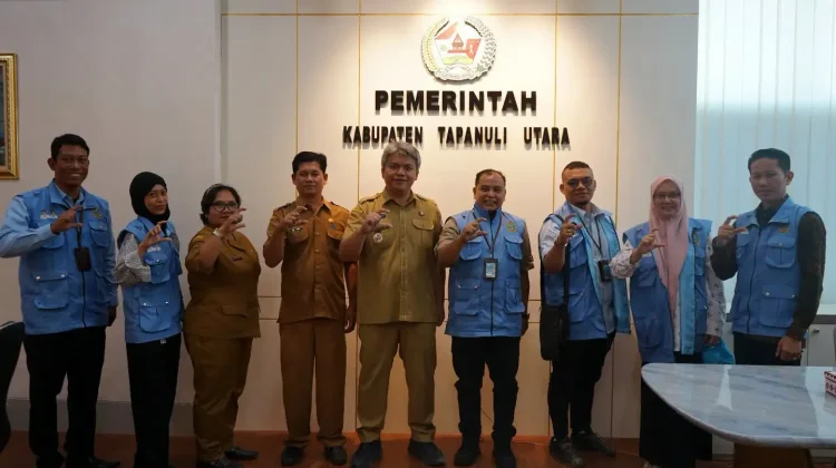 Pemkab Taput Sambut Tim Verifikasi Lapangan Program Kampung Kreatif Sumut Berkah
