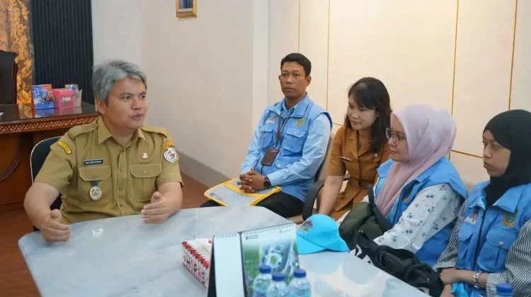 Wabup Taput Terima Tim Verifikasi Kampung Kreatif Sumut Berkah