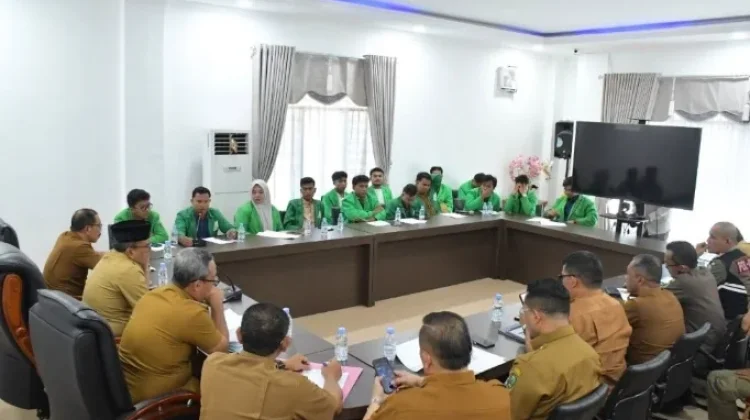 Pemko Padangsidimpuan Terima Audiensi DEMA UIN Syahada