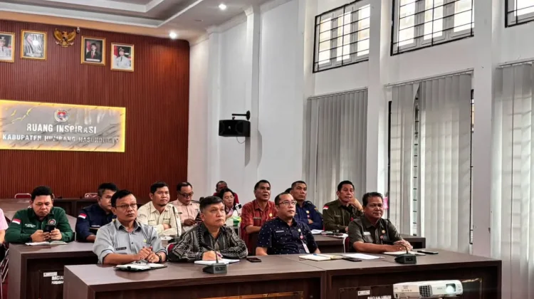 Bupati Humbahas Bersama Ketua DEN Rapat Persiapan Peresmian TSTH2
