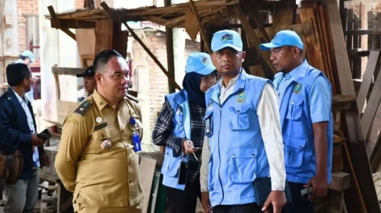Tim Provinsi Verifikasi Lapangan Kampung Kreatif Sumut Berkah Padangsidimpuan