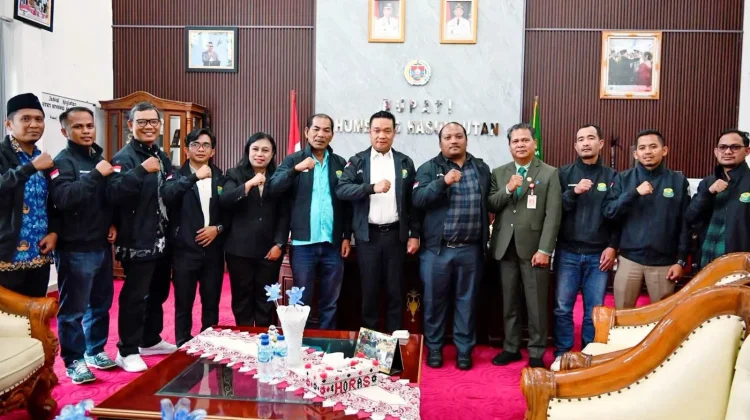 Bupati Humbahas Terima Audiensi PBSI