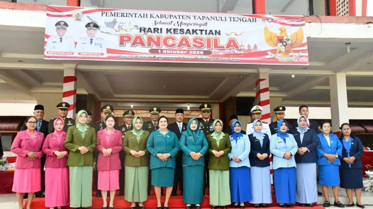 Pemkab Tapteng Peringati Hari Kesaktian Pancasila Tahun 2026