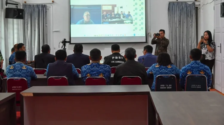 Rakor Preservasi Jalan Humbahas Dipimpin Asdep Infrastruktur Kemenko