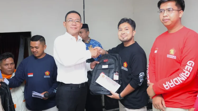 Bupati Tapsel Lepas 19 Peserta Diklat Laskar Gerindra, Dorong Kader Perkuat Pengab