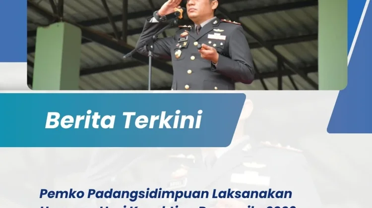 Pemko Padangsidimpuan Laksanakan Upacara Hari Kesaktian Pancasila 2026