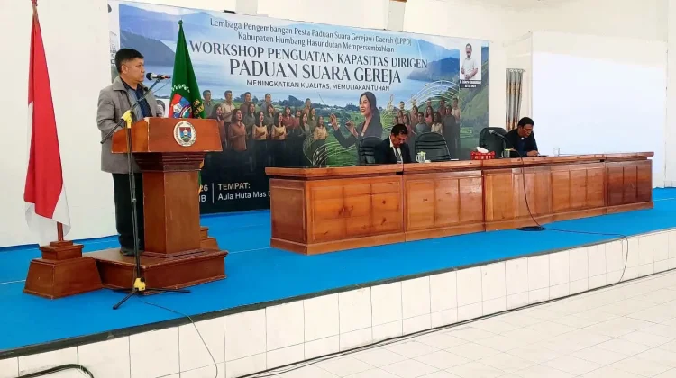 Pemkab Humbahas Dukung Penguatan Kapasitas Dirigen Paduan Suara