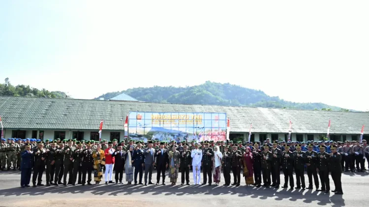 Wabup Tapteng Mahmud Efendi Hadiri HUT ke-81 TNI di Makorem 023/KS