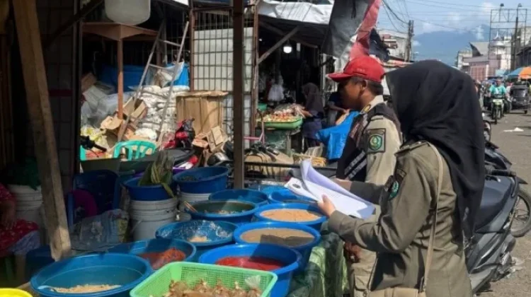 Pemko Padangsidimpuan Tertibkan PKL