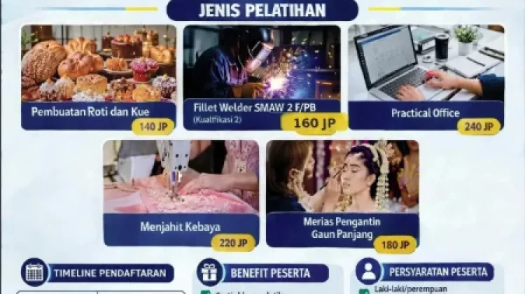 Pelatihan Vokasi Nasional Gratis Dibuka