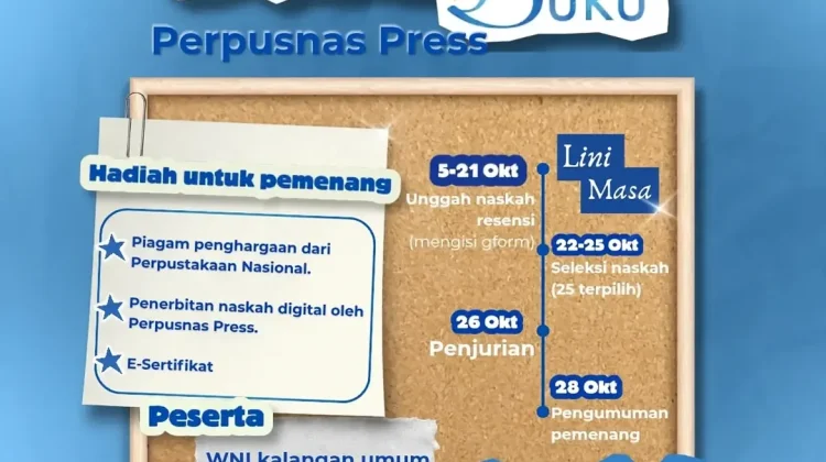 Ayo Ikuti Lomba Resensi Buku Perpusnas Press 2026!
