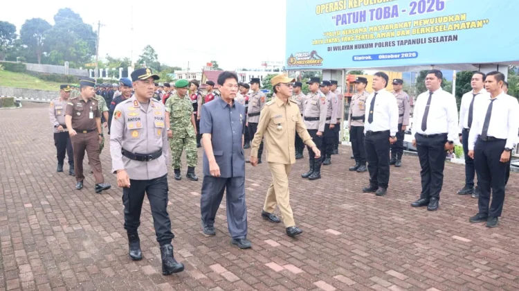 Hadiri Apel Operasi Patuh Toba 2026, Bupati Gus Irawan Ajak Masyarakat ...