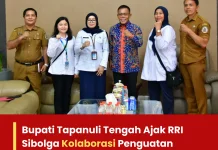 Bupati Tapteng Ajak RRI Sibolga Kolaborasi Penguatan Informasi  Berantas Hoaks