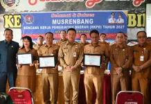 Bupati Humbang Hasundutan Hadiri Musrenbang Kecamatan Tarabintang