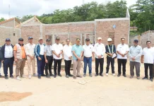 Sekda Kota Sibolga Tinjau Progres Pembangunan Huntap Aek Parombunan