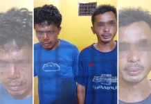 Polisi Ringkus Dua Pelaku Pembobol Warung di Rampah Poriaha