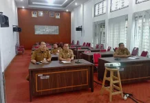 Pemkab Humbahas Ikuti Validasi Data Pengungsi yang Dilaksanakan Kemendagri