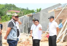 Walikota Sibolga Targetkan Penyelesaian Huntap Tepat Waktu