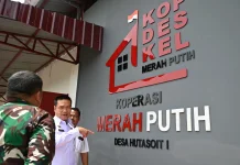 Bupati Humbang Hasundutan Tinjau Progres Pembangunan KDMP Desa Hutasoit I