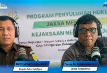 Kejaksaan Negeri Sibolga Ikut Aktif Penanganan Pascabencana