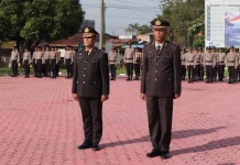Kapolres Toba Apresiasi Pengabdian Personel Purna Bhakti