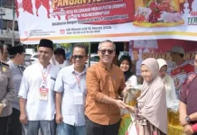 Pemko Padangsidimpuan Buka Gerakan Pangan Murah Ramadan