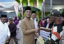 Bupati Tapsel Perkenalkan Varietas Padi Gama Gora