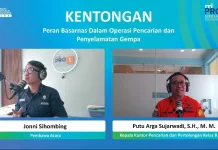 Kentongan RRI Sibolga, Bahas Peran Basarnas saat Gempa