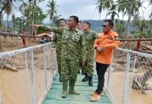 Bupati Tapteng Hadiri Launching 200 Titik Jembatan Garuda